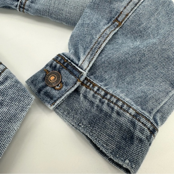 Free People | Rumors Denim Jacket in Light Indigo Blue | Large - Picture 13 of 16